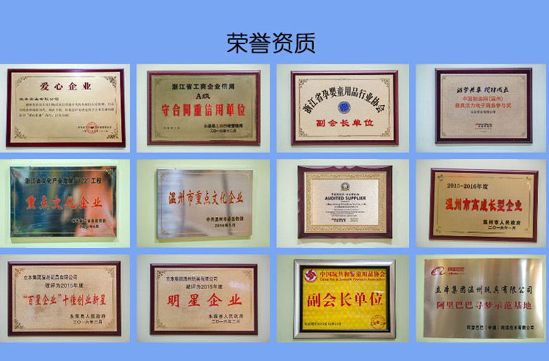 立本集團榮譽證書