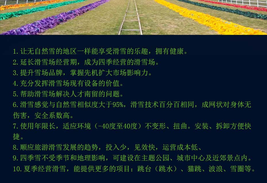 旱雪滑草